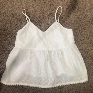 White boutique top